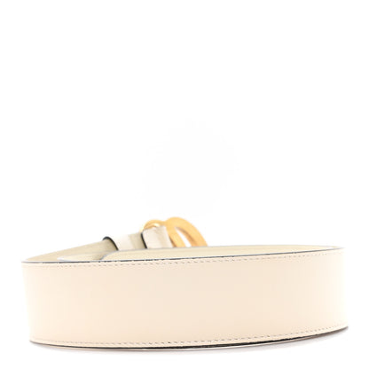 Gucci Calfskin Double G 40mm Belt 85 34 Mystic White 2 of 5