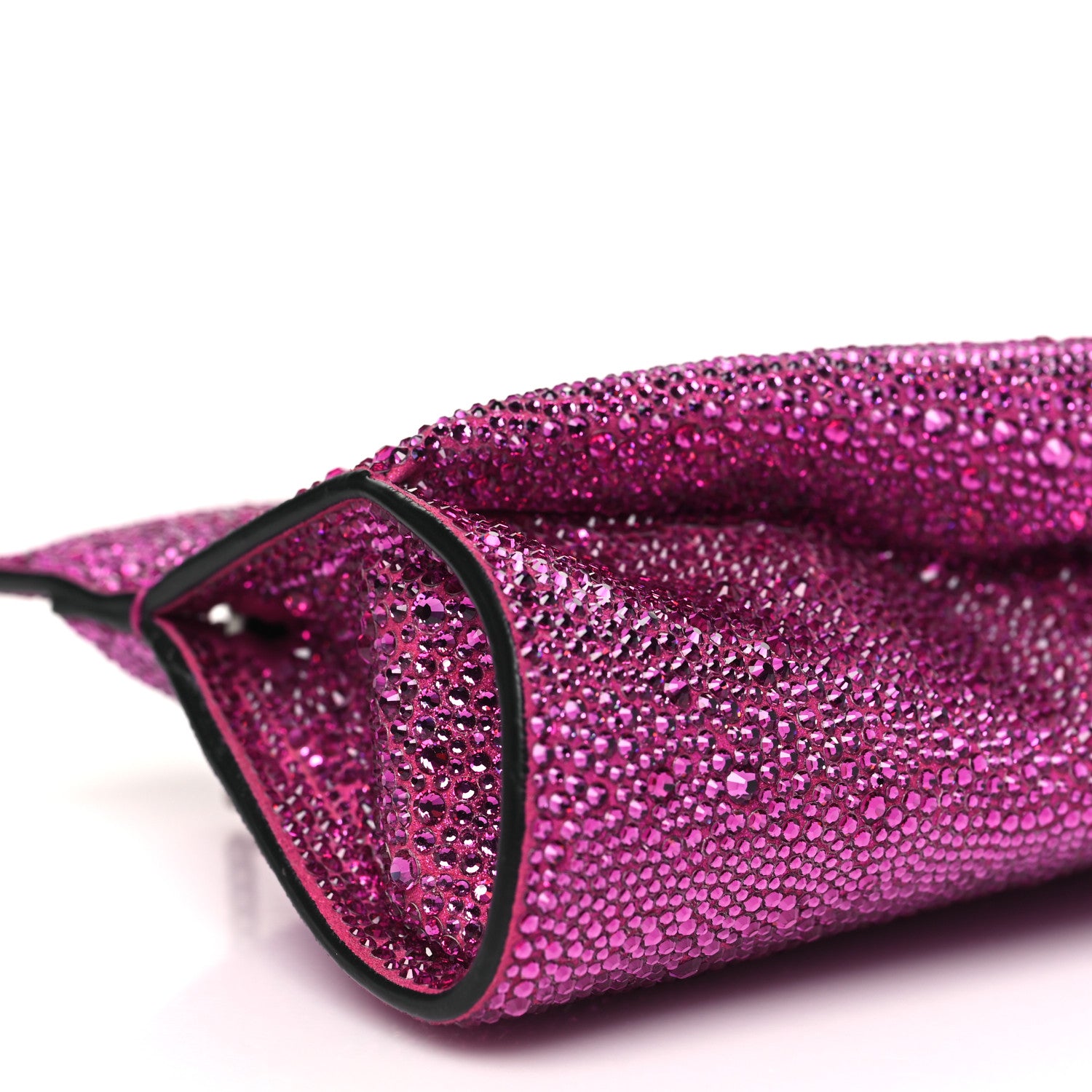 Christian Louboutin Crystal Small Loubitwist Clutch Fuchsia 8 of 9