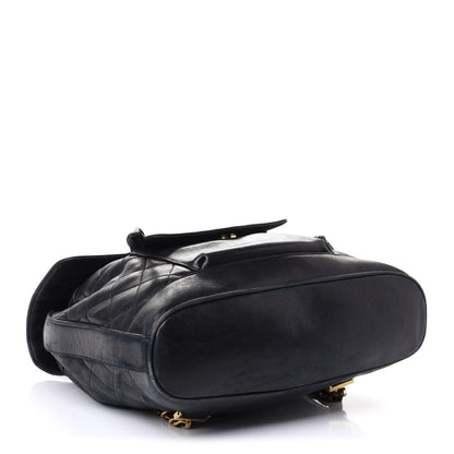Chanel Lambskin Quilted CC Backpack Black 3 of 12