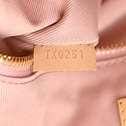 Louis Vuitton Damier Azur Graceful MM Rose Ballerine 7 of 10