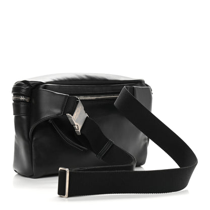 Saint Laurent Calfskin City Belt Bag Black 3 of 9