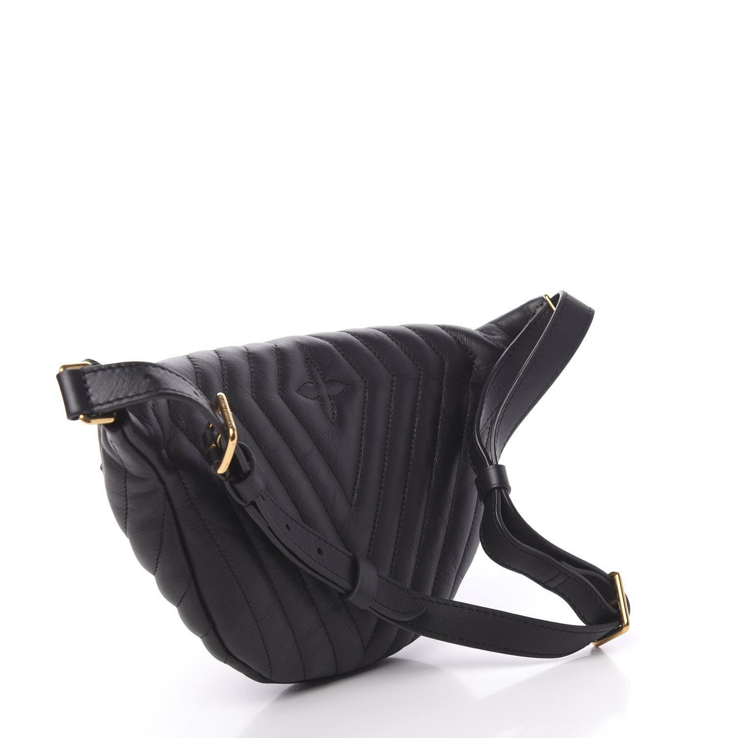 Louis Vuitton Monogram New Wave Bumbag Black 3 of 9