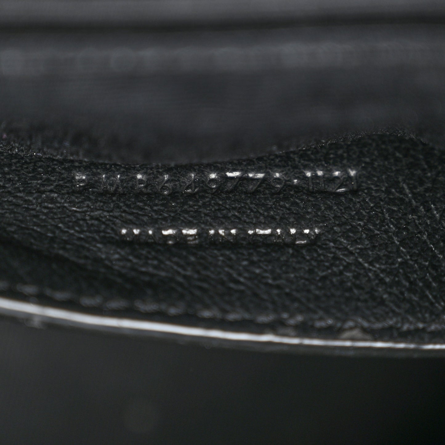 Grain de Poudre Quilted 80's Vanity Bag Black