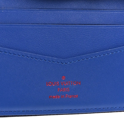 Louis Vuitton Monogram Outdoor Slender Wallet Indigo Blue 6 of 8