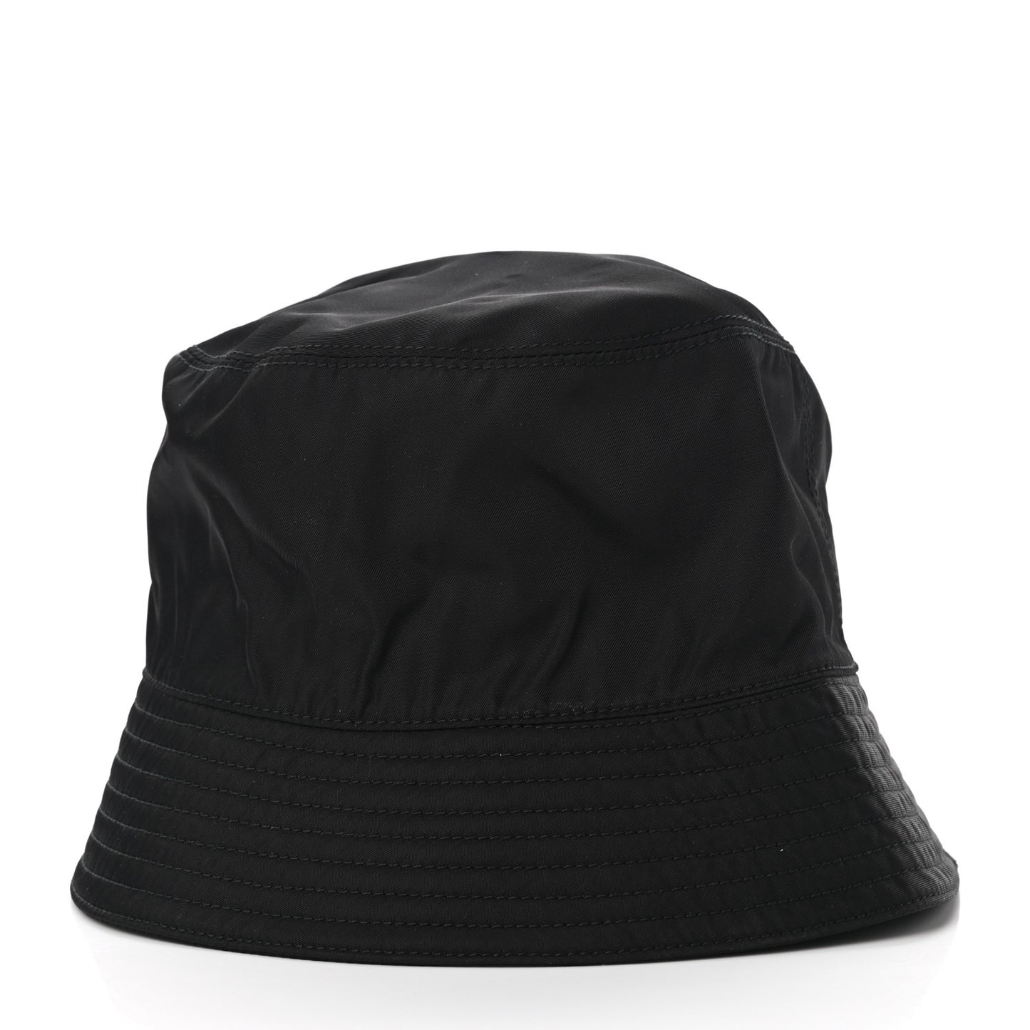 Nylon Bucket Hat S Black