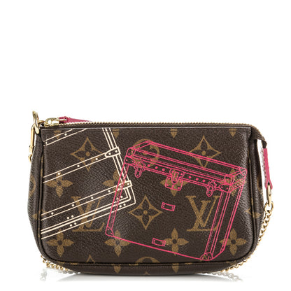 Louis Vuitton Monogram 2014 Christmas Animation Mini Pochette Accessories 1 of 7