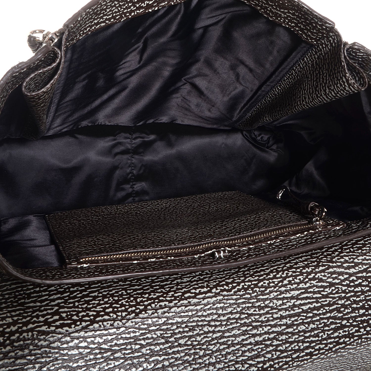 3.1 Phillip Lim 3.1 Large Pashli Satchel Black Cream 6 of 11