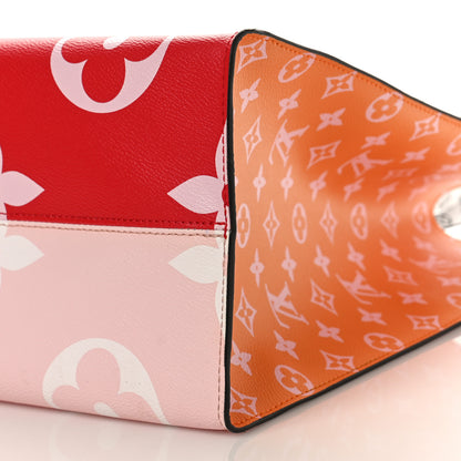 Louis Vuitton Monogram Giant Onthego GM Rouge Rose 8 of 8
