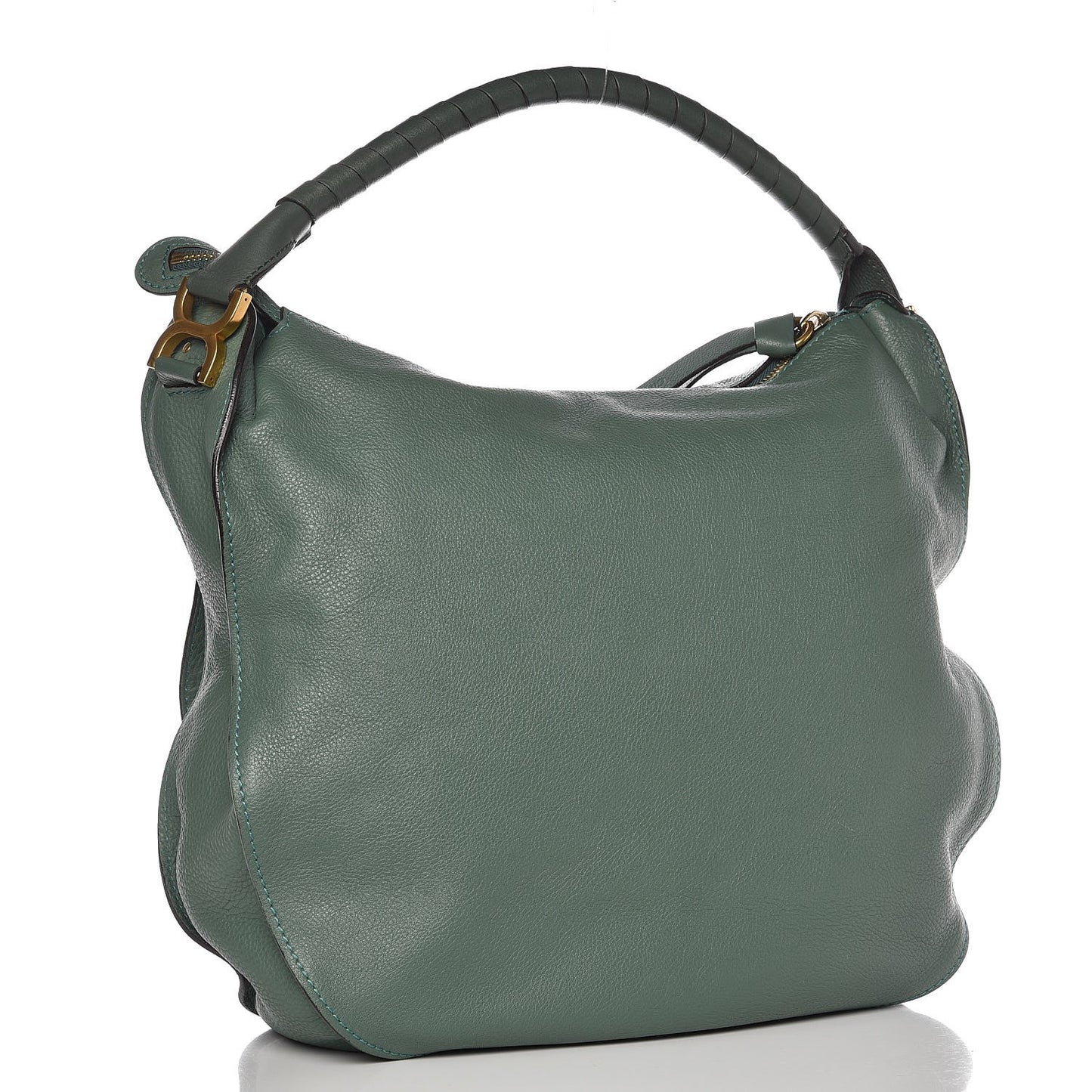 Calfskin Large Marcie Hobo Eucalyptus