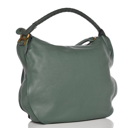 Chloe Calfskin Large Marcie Hobo Eucalyptus 3 of 9