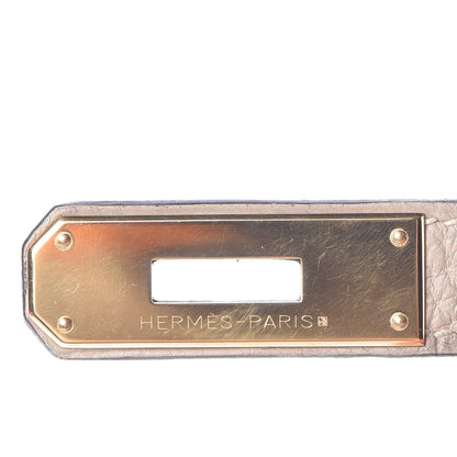 Hermes Taurillon Clemence Kelly Retourne 28 Gris Tourterelle 23 of 37