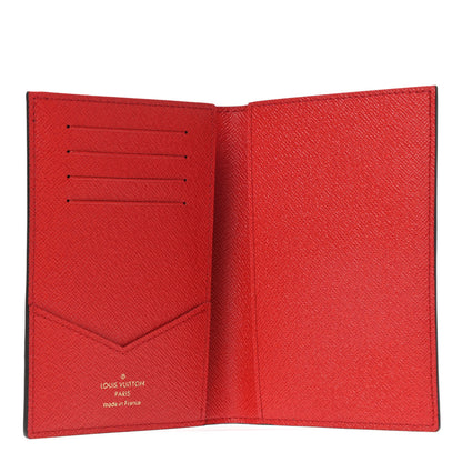 Louis Vuitton Monogram 2019 Christmas Animation Passport Cover Rouge 5 of 6