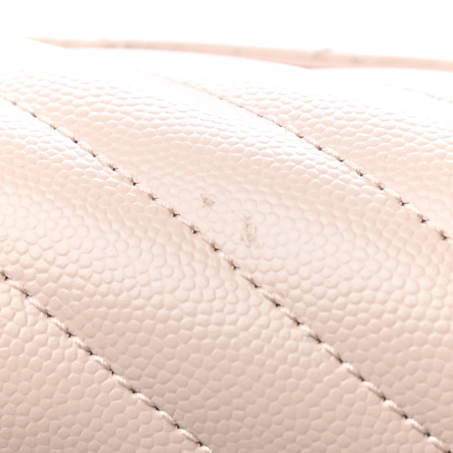 Saint Laurent Grain De Poudre Textured Mixed Matelasse Medium Triquilt Monogram Satchel Marble Pink 5 of 5