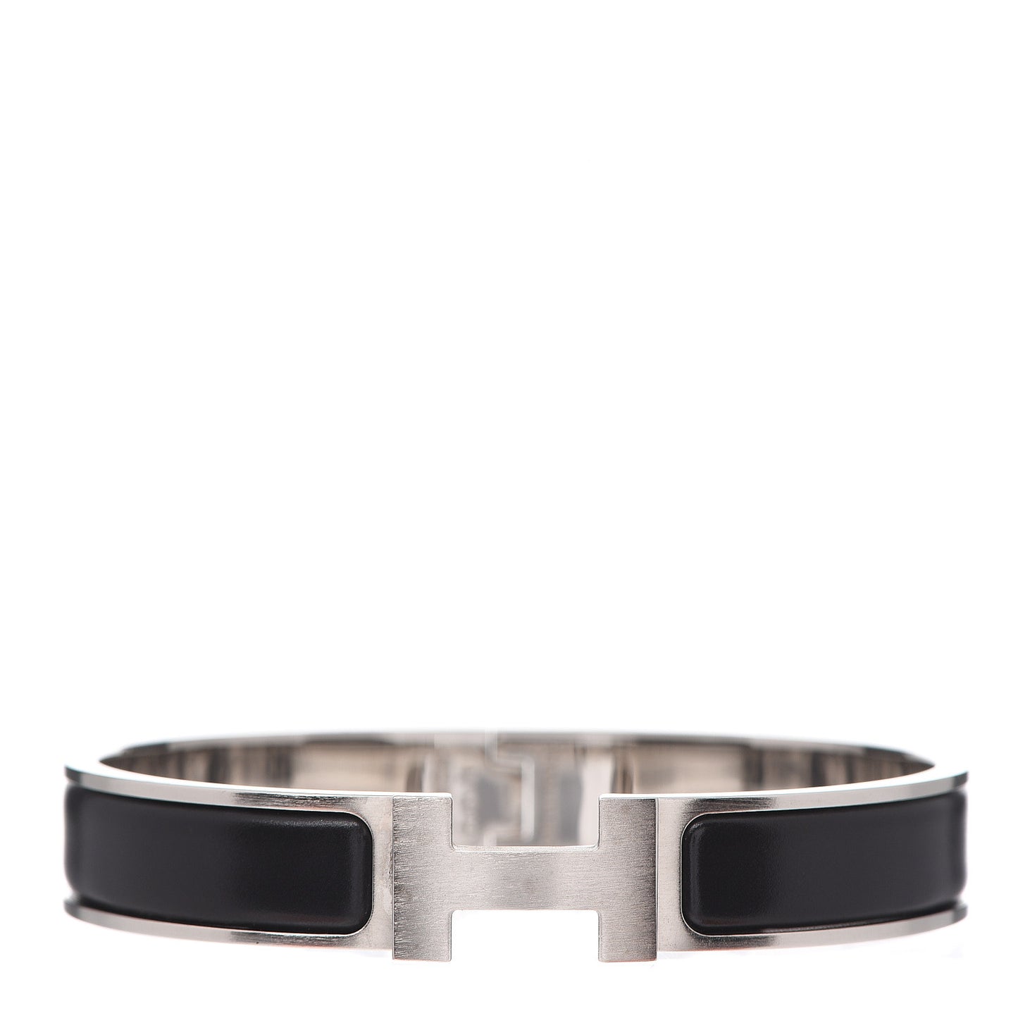 Matte Enamel Narrow Clic Clac HH Bracelet T5 Black