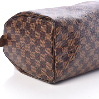 Louis Vuitton Damier Ebene Speedy 25 8 of 10