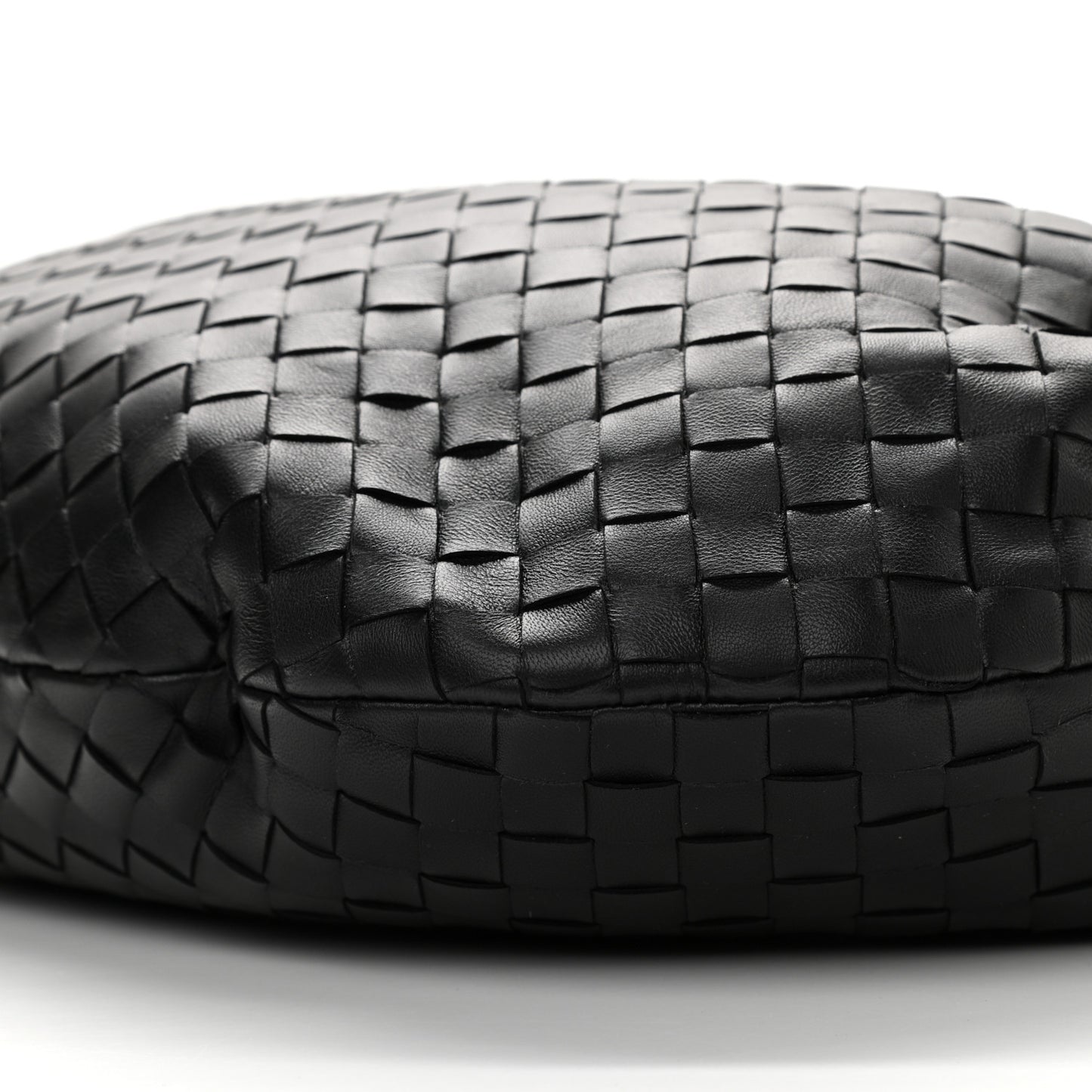 Nappa Intrecciato Teen Jodie Hobo Black