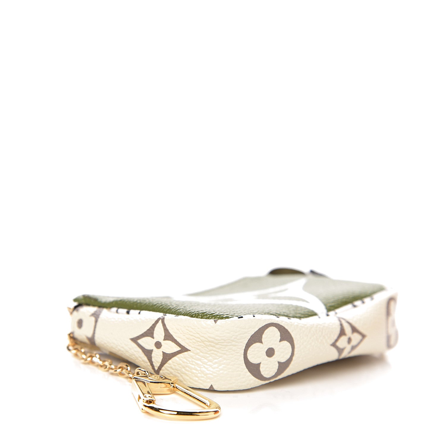 Louis Vuitton Monogram Giant Micro Pochette Accessories Kaki White 3 of 6