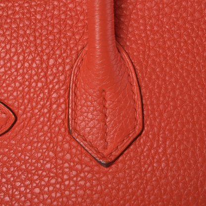 Hermes Togo Birkin 30 Capucine 29 of 39