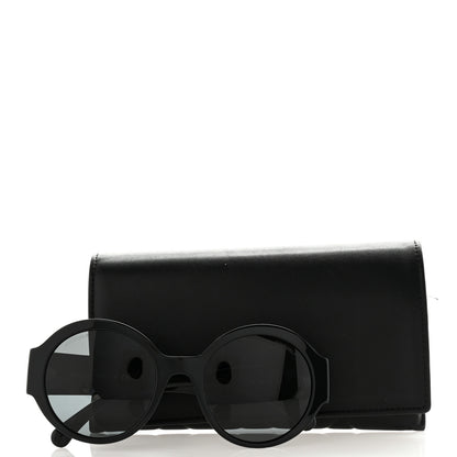 Chanel Acetate Round Sunglasses 5410-A Black 8 of 8