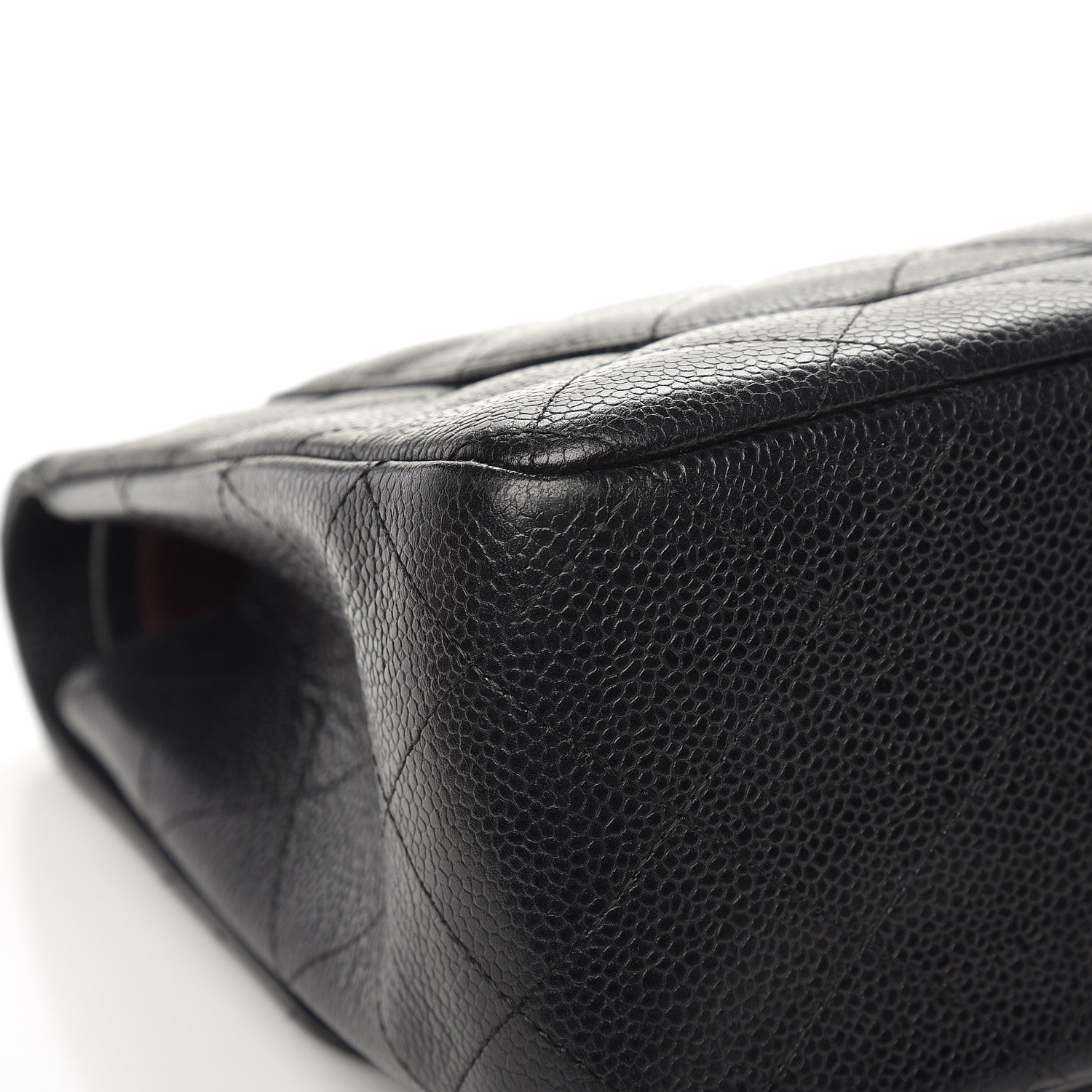 Chanel Caviar Quilted Jumbo Double Flap Black 10 of 18