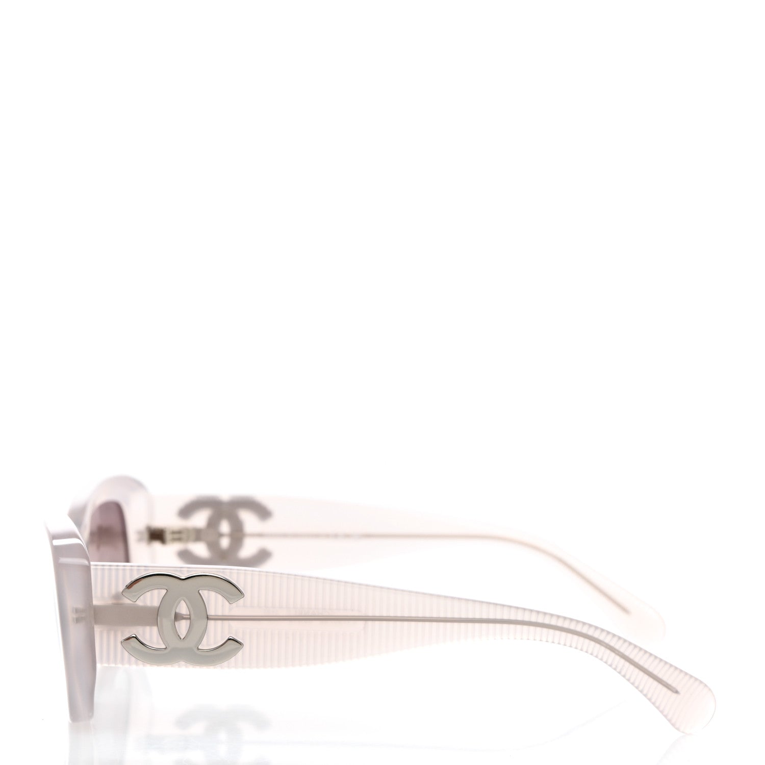 Chanel Acetate Rectangle Sunglasses 5493 Grey 3 of 8