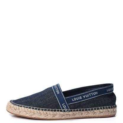 Louis Vuitton Denim Croisiere Espadrille 38 Marine 1 of 9