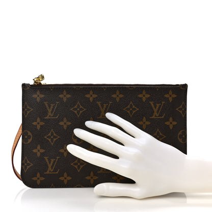 Louis Vuitton Monogram Neverfull MM GM Pochette 2 of 6