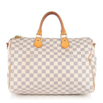 Louis Vuitton Damier Azur Speedy Bandouliere 35 1 of 12