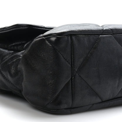 Chanel Lambskin Quilted Large Chanel 19 Flap Black 8 of 9