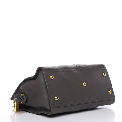 Saint Laurent Sheepskin Small Cabas ChYc Grey 4 of 18