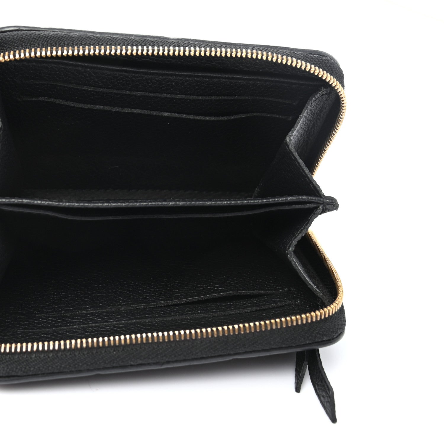 Louis Vuitton Empreinte Zippy Coin Purse Black 9 of 12