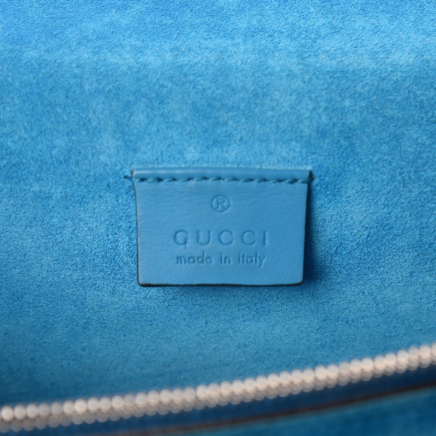 GG Supreme Monogram Small Dionysus Shoulder Bag Bright Turquoise