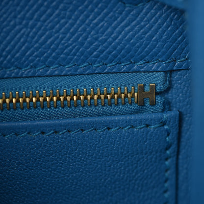 Hermes Epsom Kelly Sellier 28 Bleu Zanzibar 22 of 43