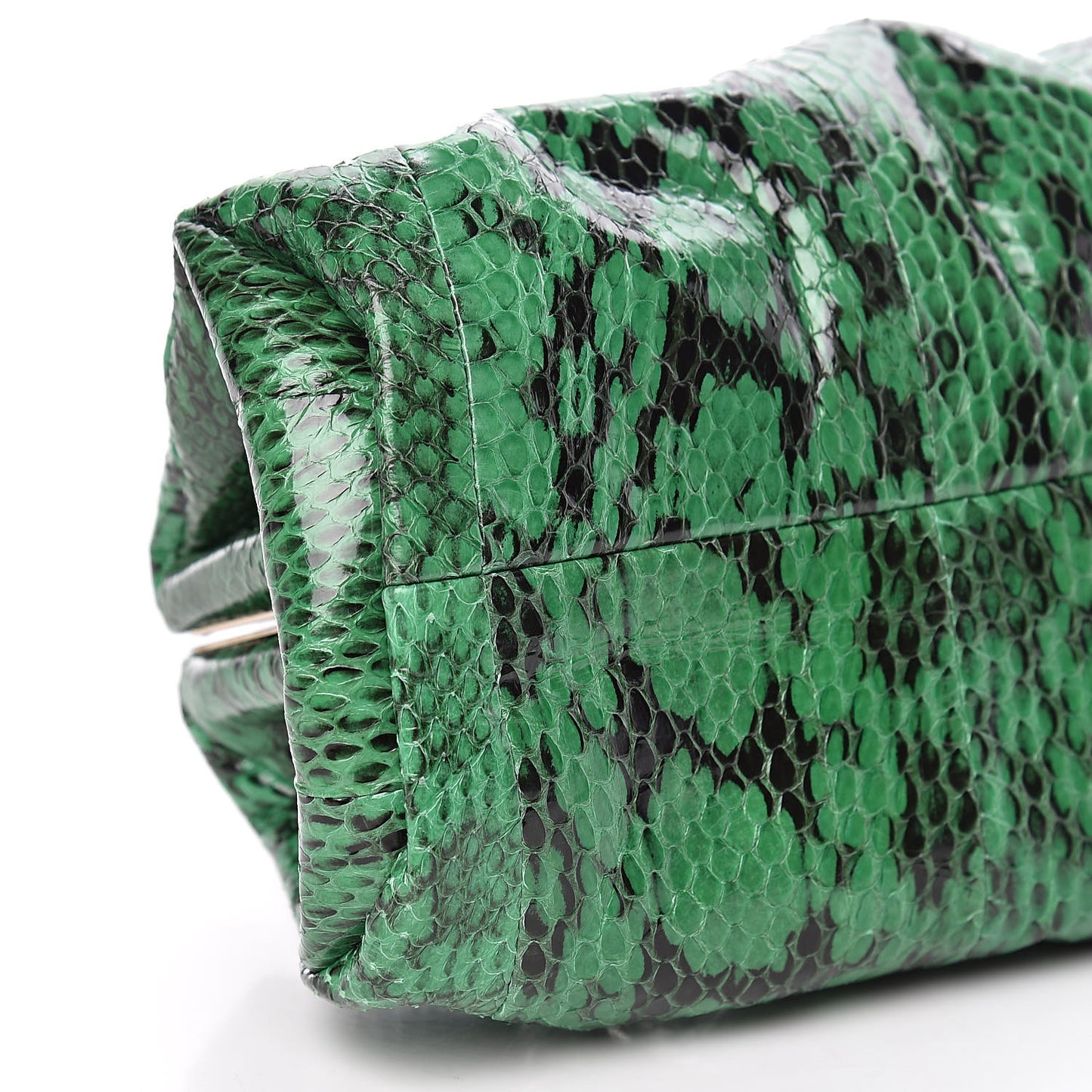 Gloss Elaphe Snakeskin Cara Clutch Kew