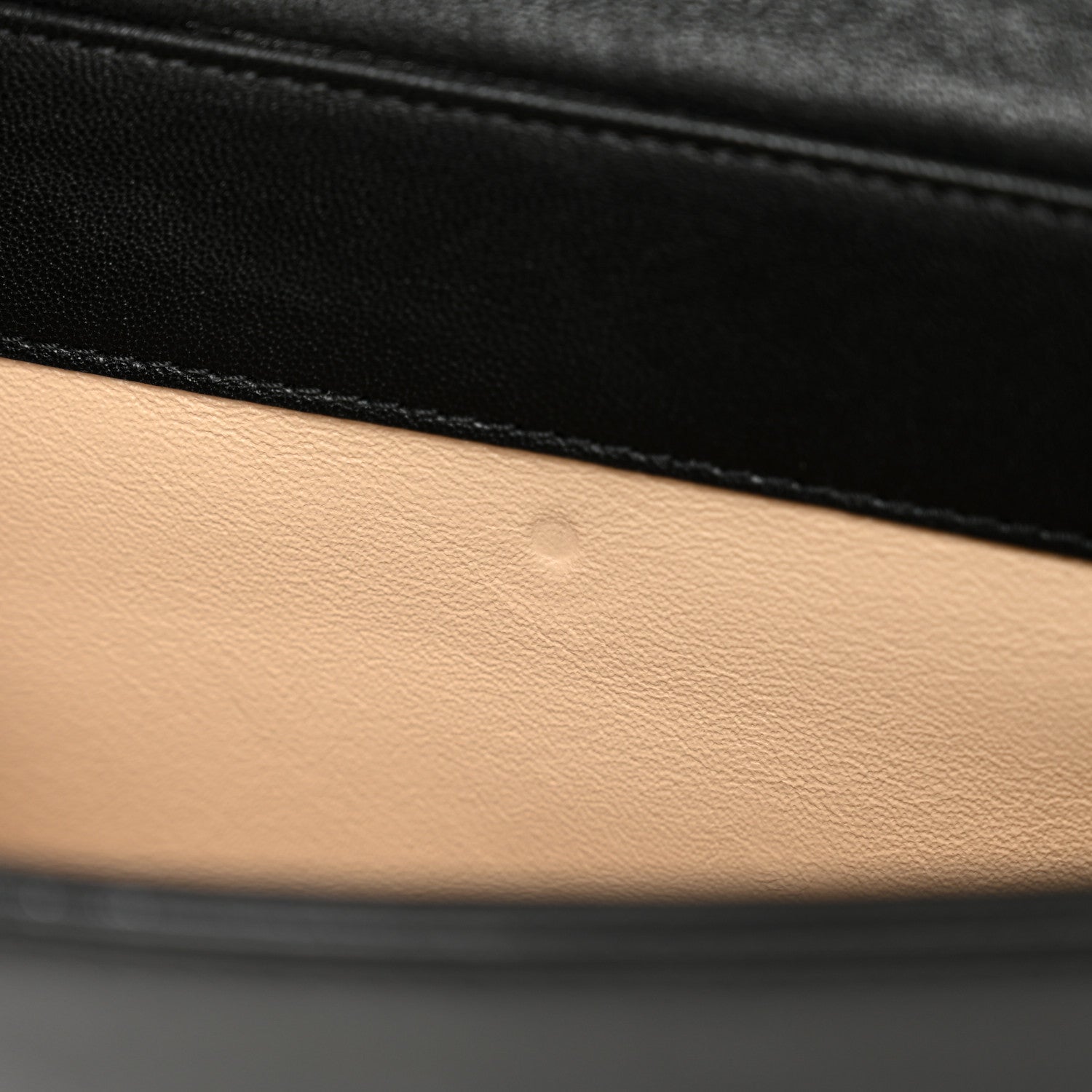 Chanel Lambskin Chain Chevron CC Clutch Black 8 of 9