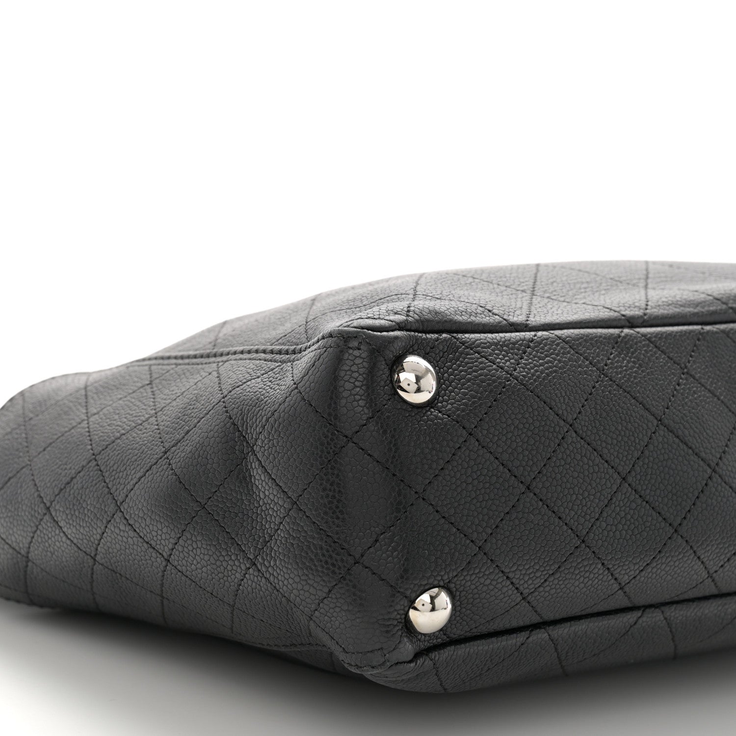 Chanel Caviar Stitched Medium CC Pocket Hobo Black 9 of 11
