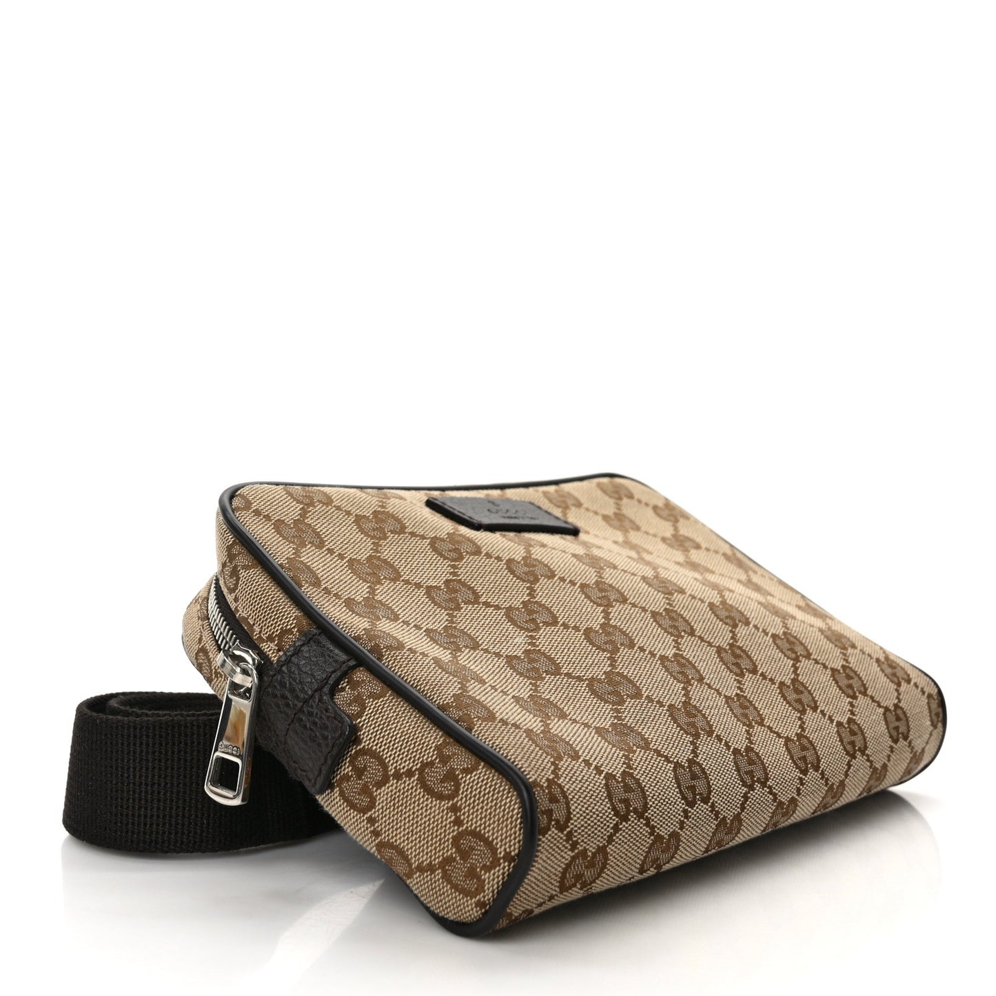 Monogram Belt Bag Beige Ebony Testa di Moro Marrone Scuro