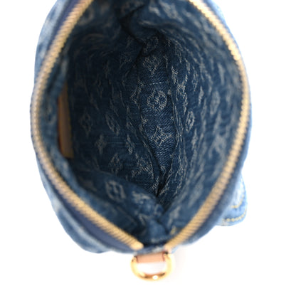 Louis Vuitton Denim Fairfax Pochette Blue 5 of 9