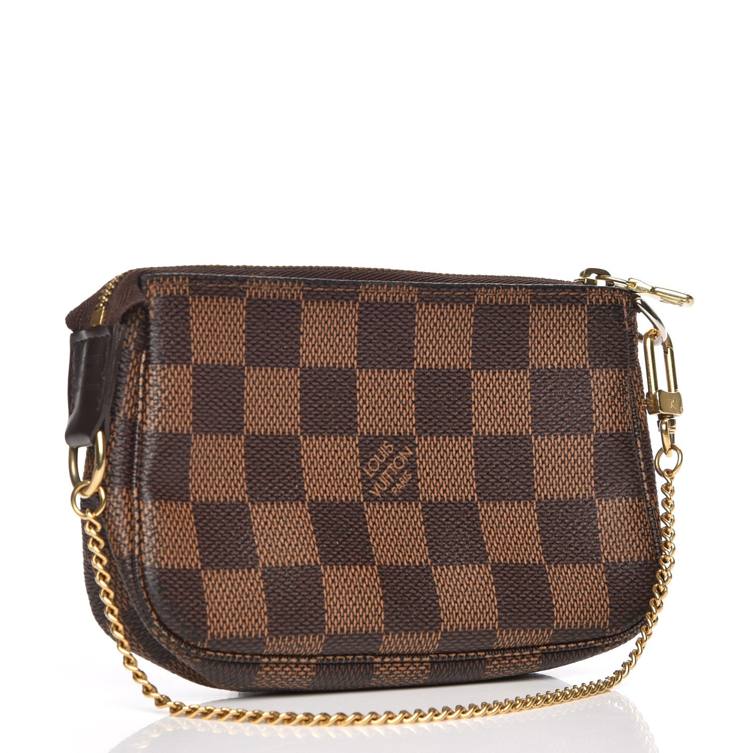 Louis Vuitton Damier Ebene Mini Pochette Accessories 3 of 8