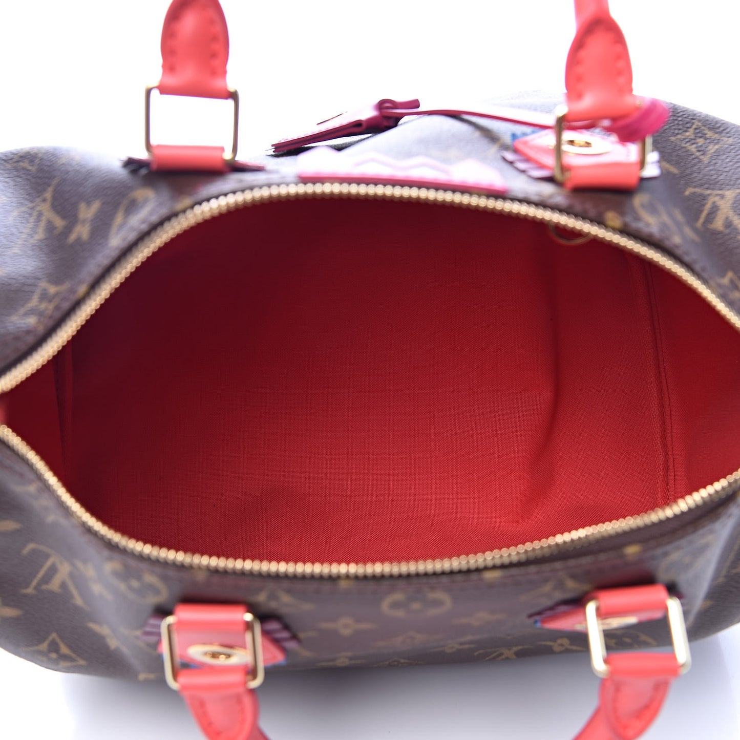 Monogram Totem Speedy 30 Flamingo