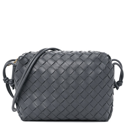 Bottega Veneta Nappa Intrecciato Small Loop Camera Bag Thunder 1 of 8