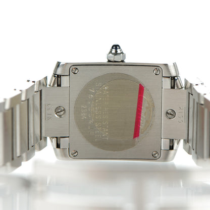 Cartier Stainless Steel 20mm Tank Francaise Quartz Watch 7 of 7