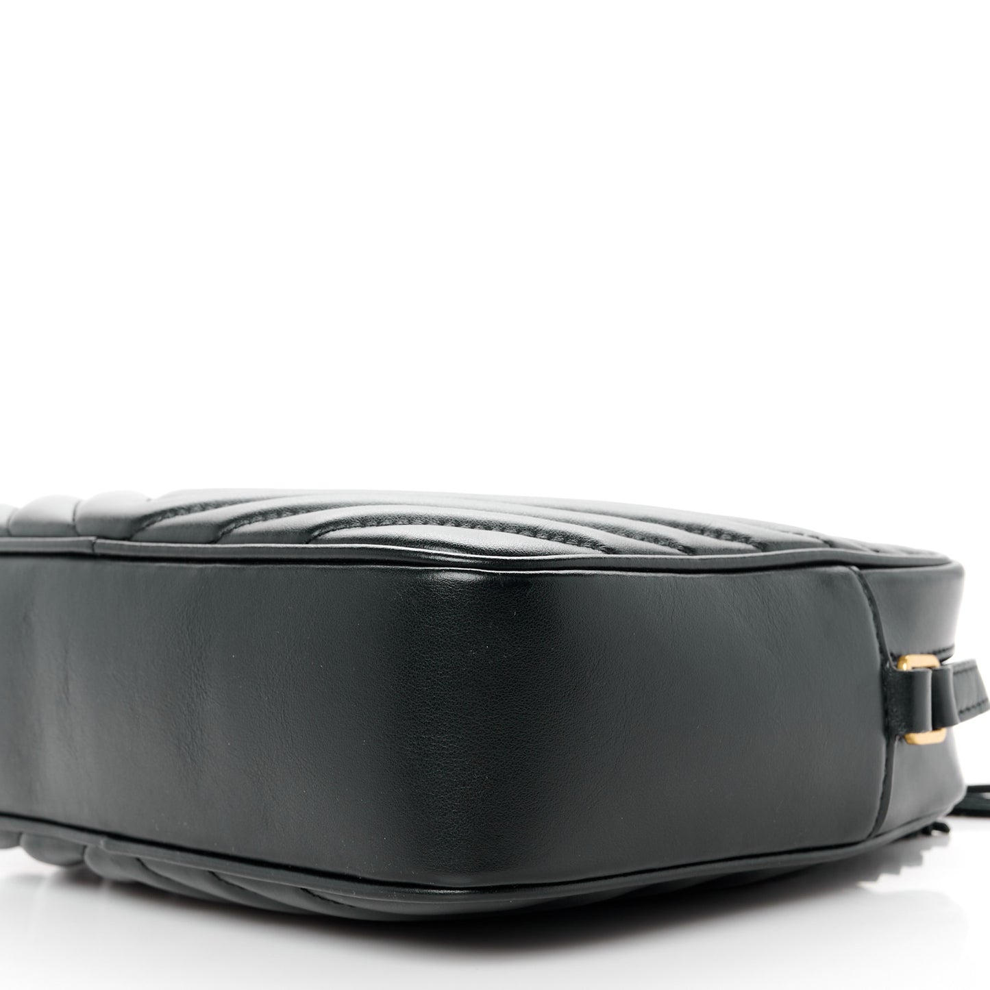 Calfskin Matelasse Monogram Lou Camera Bag Black