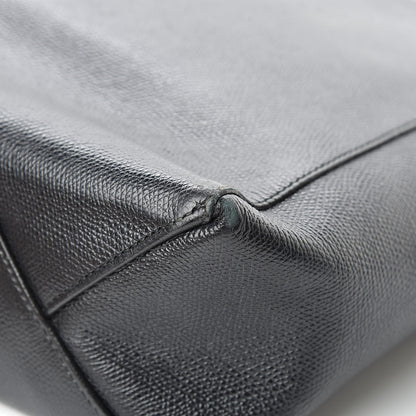 Celine Grained Calfskin Small Vertical Cabas Black 11 of 19