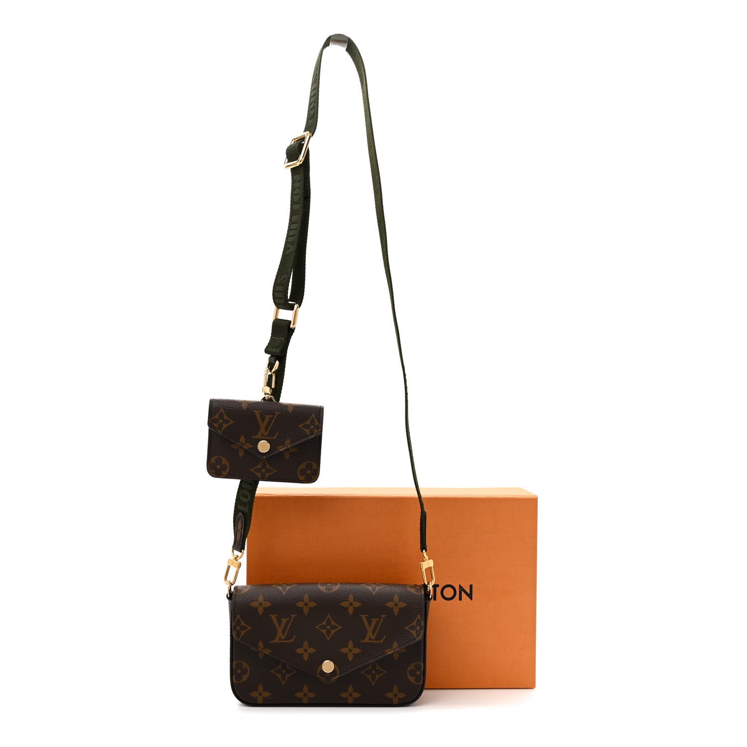 Louis Vuitton Monogram Felicie Strap & Go Kaki 11 of 11