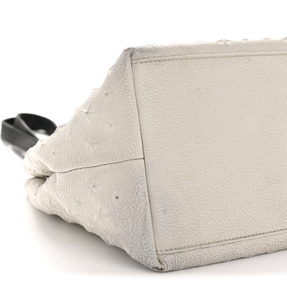 Jimmy Choo Grained Calfskin Embossed Star Small Sofia Tote Chalk 9 of 12