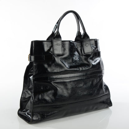 Saint Laurent Patent Sac Anais Tote Black 3 of 8