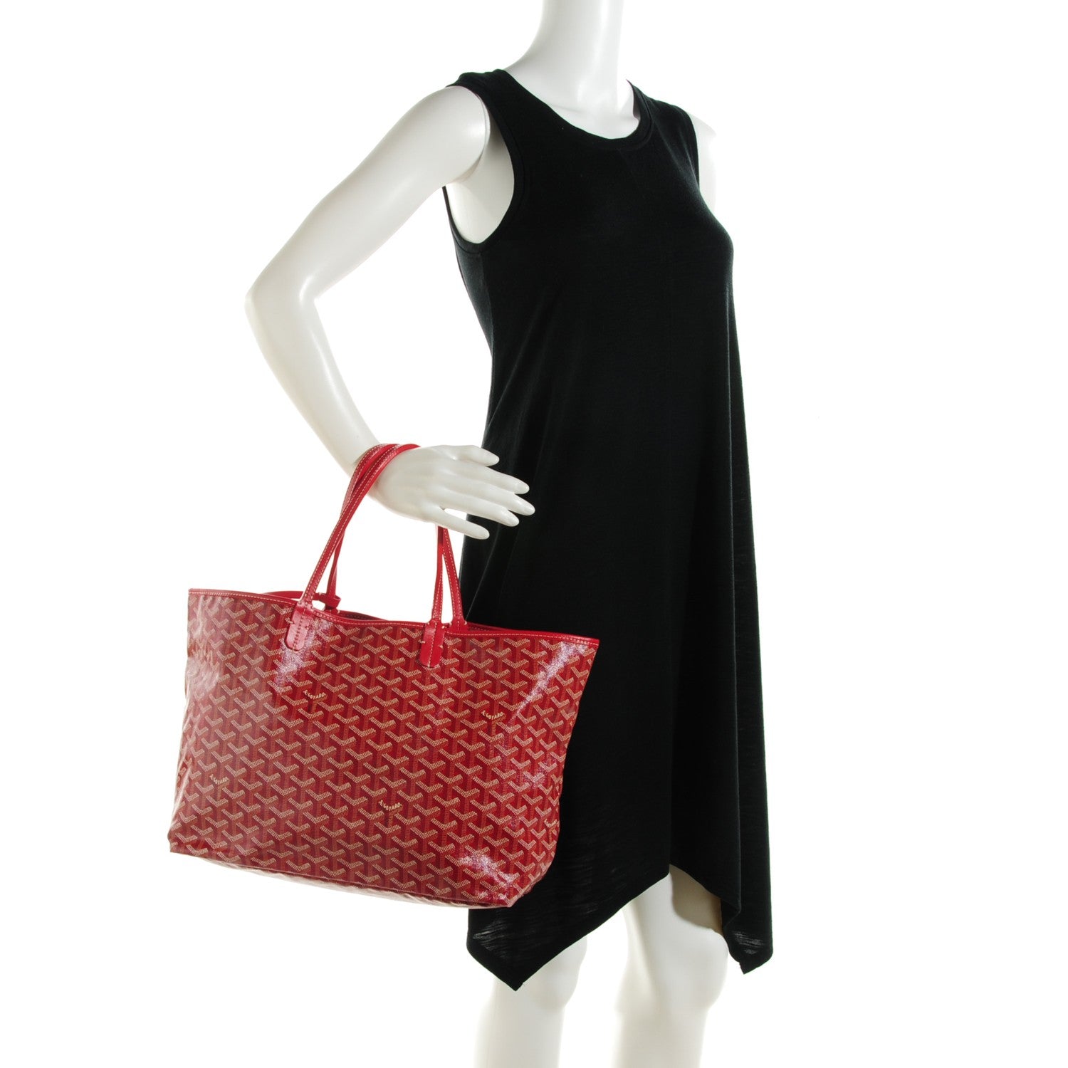 Goyard Goyardine Saint Louis PM Red 2 of 9