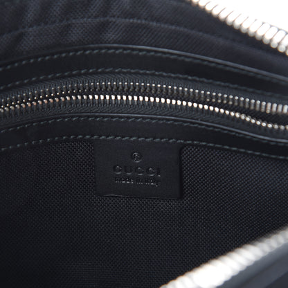 Gucci Soft GG Supreme Monogram Web Belt Bag Black Grey 5 of 8