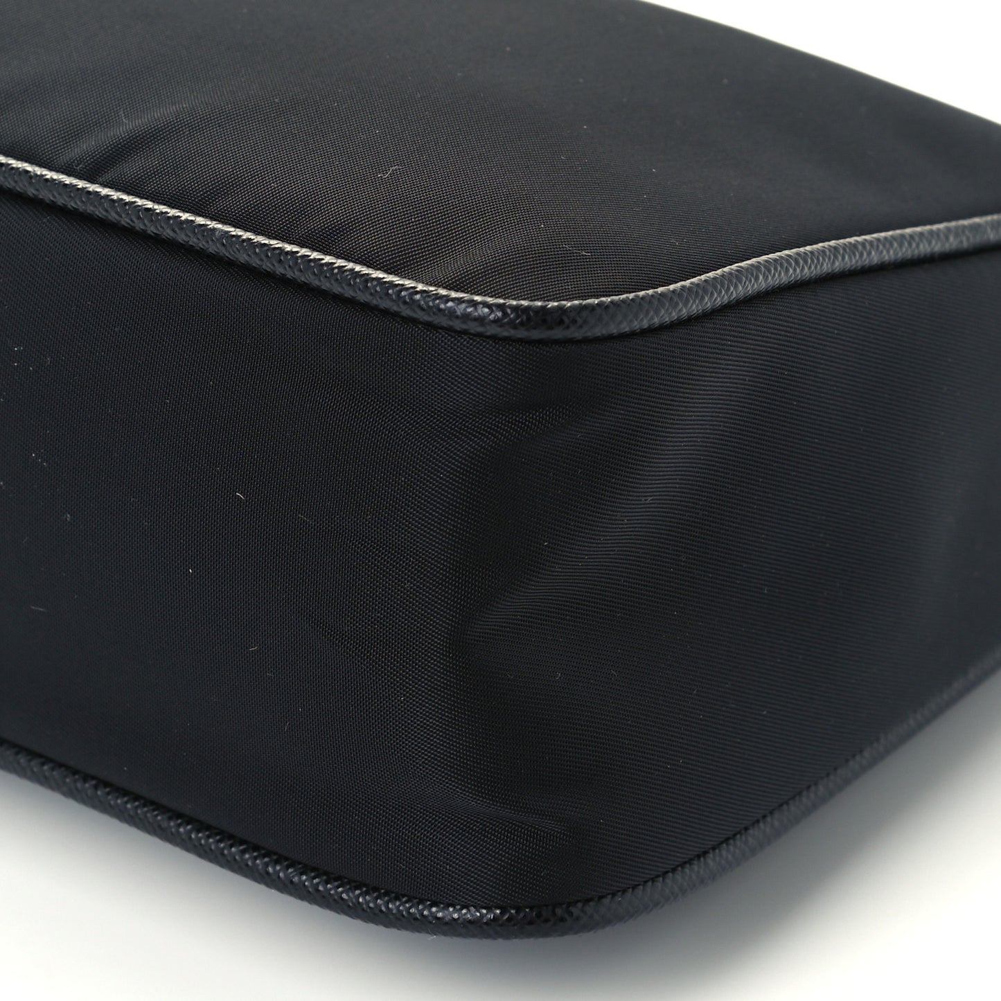 Tessuto Nylon Saffiano Mini Re-Edition 2005 Bag Black